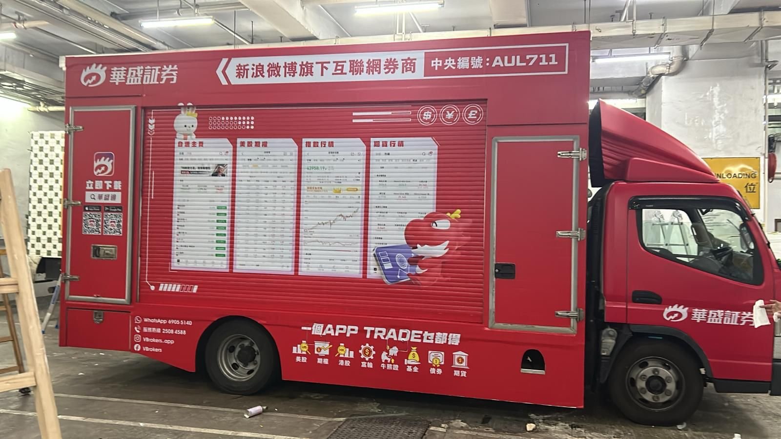 華盛車貼紙
